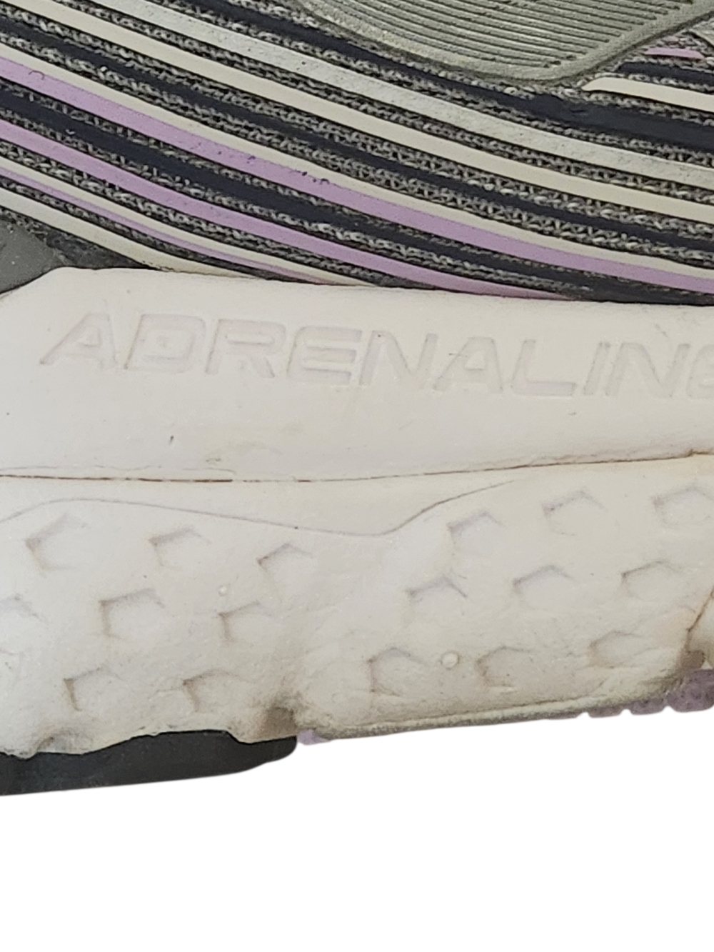Brooks Adrenaline GTS 19 Running Shoes Womens 10.5B Gray 1202841B060 NO INSOLES - Picture 9 of 13